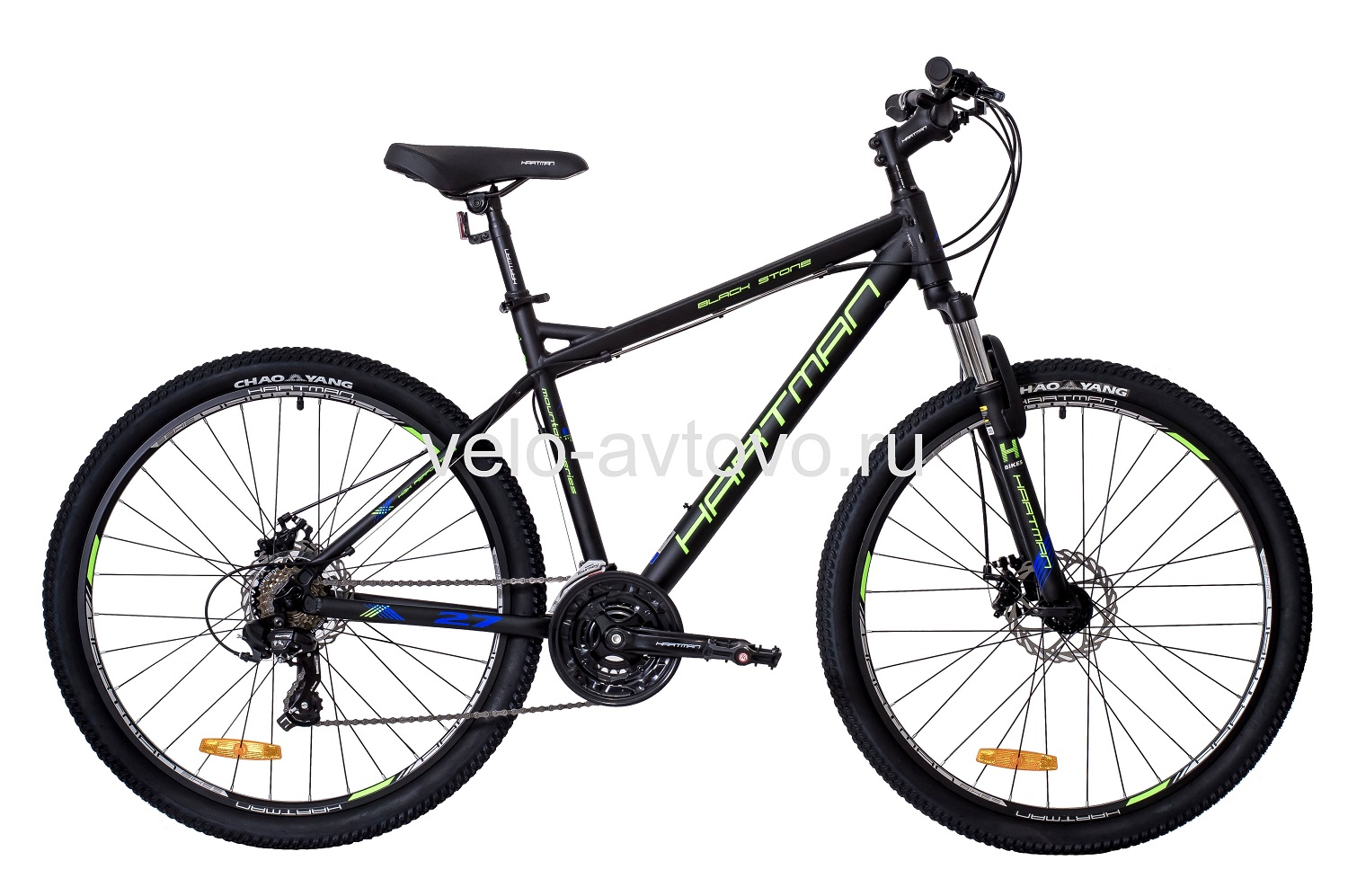 Велосипед Hartman 27,5"  Black stone Pro 2024